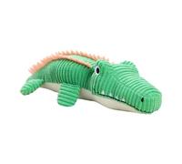 Fruusv Dog Plush Toy, Stuffed Dogs Chew Toy, Cute Design, Bite Resistant Pet Toys, Soft Teething Material, Interactive Fun, 1 pieza, Green, Ideal para Keeping Busy & Entertained