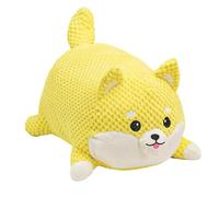 Fruusv Dog Squeaky Toys, Calming Dog Toys, Toys for Aggressive Chewers, Interactive Dog Toys, Dog Shaped Toy, Dog Training Toy to Encourage Play and Exercise, Squeaky Chew Toys for Aggressive Chewers