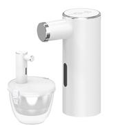 Fruusv Electric Wine Aerator, Intelligent Induction Pourer, Automatic Air Pump Dispenser, Whiskey Wine Aeration, Ideal for Kitchen Home Parties Indoor Outdoor Gatherings, Black and White