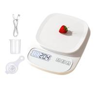 Fruusv Food Scale, High Precision Food Scale With LCD Display, Coffee Scale, Escalas Digitales Peso Grams, High-Precision Kitchen Electronic Scale, Impermeable para Prep