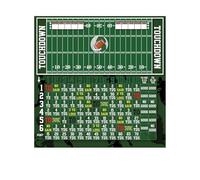 Fruusv Football Board Game, Dry Erase Scoreboard Tabletop Toy, Dice Game Utility with Easy Play, Compact Accessory, Portable Pack for Adults Kids Family Christmas Birthday Party Night Travel