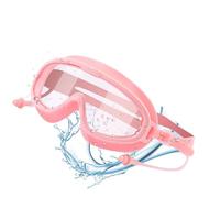 Fruusv Fun Kid Swim Goggles, Comfortable No-Leak Anti-Fog Swimming Glasses, UV Protection and Sturdy Silicone Pool Goggles with Earplugs for Children & Beginners, Silicone