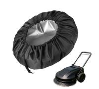 Fruusv Funda impermeable para cortacésped, protector impermeable con cordón, cubierta protectora para robot cortacésped, para equipos, patio, jardín, césped, patio, invierno, verano, jardinero