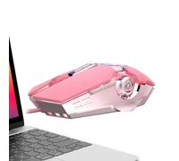 Fruusv Game Mice Wired, Ergonómico Programable Mice Corded Computer Mice, 4 Adjustable DPI USB Computer Mice, Wired Mice with Customizable Buttons, High-Precision for Home Offices, Plug-in
