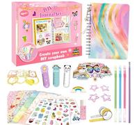Fruusv Girls Diary Set, Kids Journal Set, Girls Journal Set Kids Diary Set Personalized Diary For Girls Diary And Pen Set Girls Writing Journal Diary Set Cute Diary Set For Girls