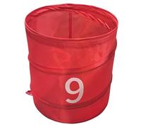 Fruusv Golf Game Bucket, Backyard Practice Storage Bin, Portable Training Organizer, Sturdy Oxford Fabric Container, Fun Sports Equipment for Beginners, Adults, Kids, Men, Women, Family, Multicolor