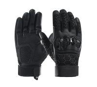 Fruusv Guantes de moto para hombre, transpirables, resistentes al desgaste y a los golpes