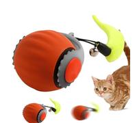 Fruusv Interactive Cat Ball Toy, Pet Cat Intelligent Sensor Ball, Electric Cat Toy for Kittens, Adjustable Rolling Cat Ball, Smart Cat Ball with Sensors, Fast Rolling Cat Toy for Carpet