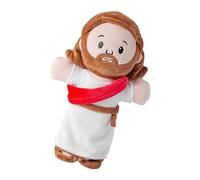 Fruusv Jesus Plush Toy, Stuffed Jesus Doll, Cartoon Jesus Plushie, Throw Pillow Jesus Toy, Soft Jesus Home Decoration, Elastic Jesus Pillow for Game Room, Kids Room, Bedroom, Couch, Living Room