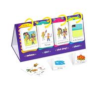 Fruusv Kindergarten Sight Word Flash Cards, High-Frequency Words Teaching Cards, Dry Erase English Cards, Reusable Sight Word Cards, Toddler Learning Cards, Kindergarten Reading Flashcard