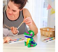 Fruusv Kit Pinta Tu Propia Lámpara Niños,Niños Pinta Tu Propia Lámpara, Haga su propia luz nocturna, Suministros de arte para dibujar para adolescentes mayores de 4 años, kit de garabatos hecho a mano