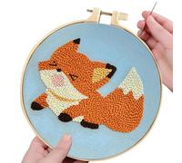 Fruusv Kits for Adults, Adult Craft Kits, Embroidery Hoop Kit