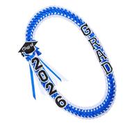 Fruusv Lei de Graduación de Cinta | Collar de Graduación de 120 cm - Cinta de Felicitaciones - para Mujeres, Hombres, graduados, Estudiantes universitarios de último año, Ceremonia de Fin de