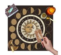 Fruusv Mantel de adivinación del Tarot | Paño de adivinación de Lectura para Cartas del Tarot,Suministros de brujería de Tela de Altar Decorativa Cielo para los Amantes de Las Cartas Tarot