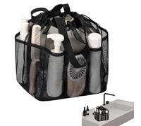 Fruusv Mesh Shower Bag, Quick Dry Hangable Shower Tote Bag, Quick Dry Shower Tote, Large Capacity Shower Bag, Mesh Shower Organizer, Portable Shower Bag for College Dorm Room Bathroom Gym Camp