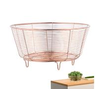 Fruusv Modern Countertop, Food Storage, Stainless Steel, Decorative Dish, Storage Basket, Bread Holder, Snack Holder, Fruit Basket, Metal Wire, Banana Holder for Bread Snack Banana Holder