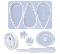 Fruusv Molde De Silicona | Fácil Desmolde Multifuncional | Molde Para La Elaboración De Alfombrillas Para Platos Calientes,Para Cemento Arcilla Jabón Resina Yeso Base Olla Posavasos Portaollas