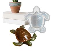 Fruusv Molde de Tortuga de Resina | Molde DIY De Silicona 3D | para Resina Epoxi | para Velas Jabón Yeso Decoración Hogar Apartamento Estilo Rústico y Vacaciones
