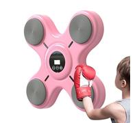 Fruusv Music Boxing Machine, Wall Mounted Punching Trainer for Kids, Electronic Boxing Target for Friends & Family, Wall Mounted Music Punching Trainer, Wall Mounted Music Boxing Machine