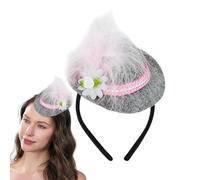 Fruusv Oktoberfest Headbands, Small Hat With , Beer Festival Costume Accessory, Dress-Up Supplies for Kids and Adults, Fun Party Headwear to Celebrations and Events