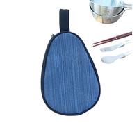 Fruusv Outdoor Camping Bowl Bag | Impermeable Storage Solution for Camping Bowls | Multi-Use Handled Backpacking Must-Have with Mesh Pocket for Hiking and Mountaineering, Impermeable Camping Bowl Bag
