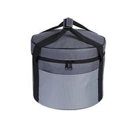 Fruusv Outdoor Cookware Organizer Bag, Picnic Cutlery Cylinder Pouch, Tailgating Cookware Utensils Organizer, Camping Cooking Storage Solution, Portable Grill Accessory Bag
