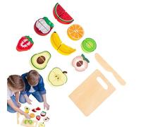 Fruusv Pretend Food Set, Skill Kit, Early Learning Activity Pack, Cognitive Development Game, Hand Eye Coordination Toy, Creative Training Tool for Children, Students, Daycare, School, Indoor Use