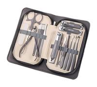 Fruusv Set de Cortaúñas,Tijeras Precisas Cómodas Para Uñas | Set para Manicura con Limas de Uñas - Para Principiantes, Expertos, Novia, Salón, Uso En El Hogar, Viajes Y Práctica Diaria