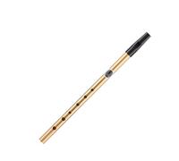 Fruusv Silbato tradicional irlandés de hojalata | Six-Hole Tin Whistle Flute | Beginner-Friendly Irish Whistle Tube, Authentic Tin Penny Whistle para músicos, amantes de la música y principiantes