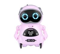Fruusv Small Robot for Learning, Fun Educational Robot for Kids, Kids Interactive Robot, Talking Robot with Music, Singing Dancing Robot for, Portable Robot Toy for Travel