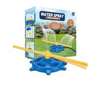 Fruusv Sprinkler for Kids, Interactive Backyard Water Game, 360 Degree Rotating, Portable Summer Outdoor Activity, Poolside Fun, Backyard Play Sprinkler for Children, 26x62x13cm