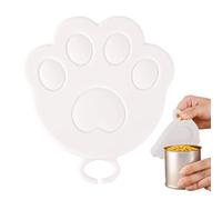 Fruusv Tapa de Lata Reutilizable para Comida de Mascotas,Silicona Forma Patita Gatito,Tapa De Conservación Alimento Mascotas | para despensa Cocina hogar Dormitorio al Aire Libre Viajes Paseos