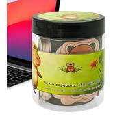 Fruusv Tarjetas De Afirmaciones Positivas - Diseño Capibara Citas Motivacionales | Frasco con Motivación y Ánimo Divertido | para Mujeres, Madres, Estudiantes, Amigos, Familia y Salud Mental