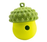 Fruusv Training Treat Toys, Acorn Shape Dog Food Dispenser, Size 9.5x9.5x12.5cm, Training Toy Teeth, Interactive Dog Ball for Boredom Buster, Puppy and Playtime