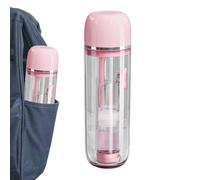 Fruusv Travel Toothbrush Set, Toothbrush Case, Multi Function Dustproof Storage Toothbrushes, Portable Dentals Kit for Home, Business, Camping, School, 6.34x1.89x1.89 Inches