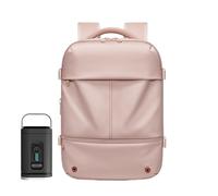 Fruusv Vacuum Backpack, Travel Suitcase, Expandable 48L Capacity, Waterproof Laptop Compartment, Business Travel Gear for Trip, Ranch, Overnight, Adventure, Urgency Use, 16.5×11.8×7.9 inches