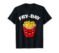 Fry Day Funny French Fries Viernes Amante de la comida rápida Camiseta