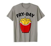 Fry Day Funny French Fries Viernes Amante de la comida rápida Camiseta