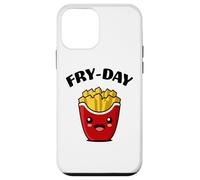 Fry Day Funny French Fries Viernes Amante de la comida rápida Carcasa para iPhone 12 mini