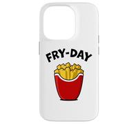 Fry Day Funny French Fries Viernes Amante de la comida rápida Carcasa para iPhone 14 Pro