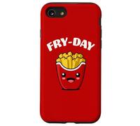 Fry Day Funny French Fries Viernes Amante de la comida rápida Carcasa para iPhone SE (2020) / 7 / 8
