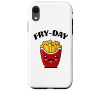 Fry Day Funny French Fries Viernes Amante de la comida rápida Carcasa para iPhone XR