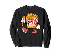 Fryday Everyday Retro Foodie, Funny French Fries Sudadera