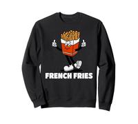 Fryday Everyday Retro Foodie, Funny French Fries Sudadera