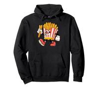 Fryday Everyday Retro Foodie, Funny French Fries Sudadera con Capucha