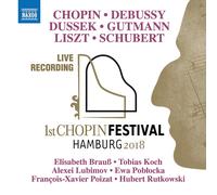 Fryderyk Chopin Chopin/Debussy/Dussek/Gutmann/Liszt/Schub (CD) (Importación USA)