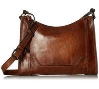 Frye Melissa Zip Leather Crossbody Bag, Cognac