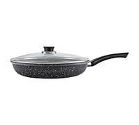 Frying Pan - Non Stick Frying Pans Skillets | Induction Fryîng Pan 26cm | Metal Cookware Stone Coating, Even Heat Distribution, Durable Construction, Compatible with Gas Ceramic Cooktop for Egg