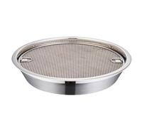 Frying Pan Oil Drain Rack - Stainless Steel Cooling Oil Drain Pan, Grill Pan Roasting Tray, Food Cooling & Draining Tray, Reusable Oil Draining Pan For Household Use, Kitchen, Barbacoa, Home Use