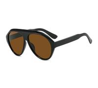 Fryloo Gafas de Sol Large Frame Sunglasses Women Men Trendy Fashion Shades Lightweight Face Shaping Eyewear Beach Travel Party Casual Style-c1black Tea